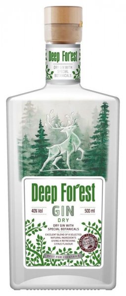 Джин "Deep Forest" Dry Gin, 0.5 л