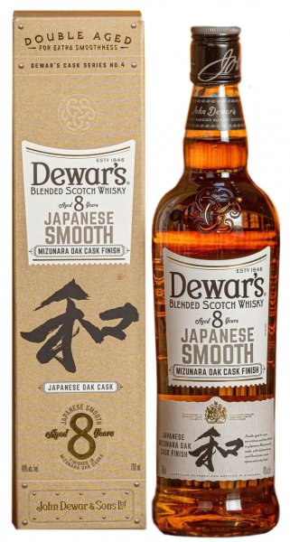 Виски "Dewar's" Japanese Smooth 8 Years Old, gift box, 0.7 л