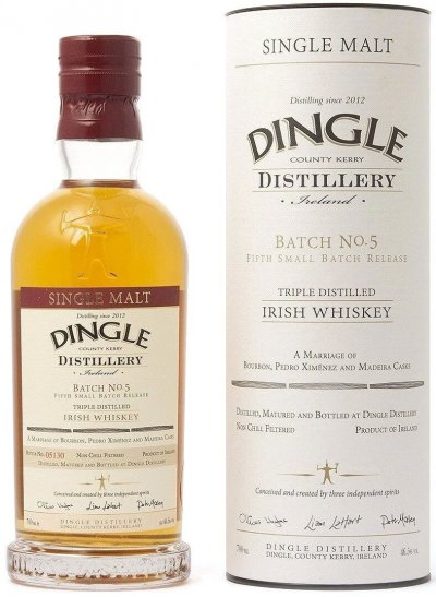Виски "Dingle" Single Malt Batch №5, in tube, 0.7 л