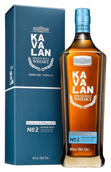 Виски Kavalan, "Distillery Select" №2, gift box, 0.7 л