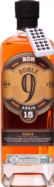 Ром "Doble 9" Anejo 15 Years Old, 0.7 л
