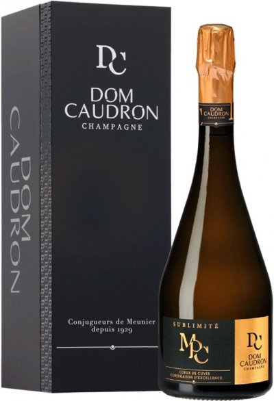 Шампанское Dom Caudron, "Sublimite" MPC Extra Brut, Champagne AOC, gift box
