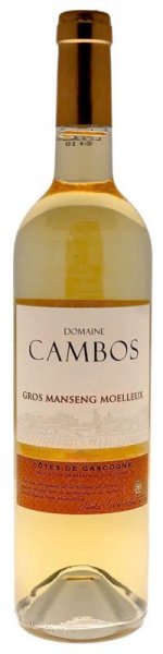 Вино Domaine Cambos, Gros Manseng Moelleux, Cotes de Gascogne IGP, 2016