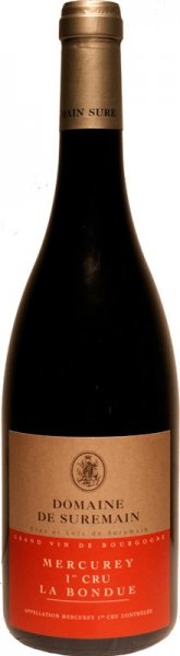 Вино Domaine de Suremain, Mercurey 1-er Cru "La Bondue" AOC, 2018