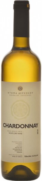 Вино Domaine Dereskos, Chardonnay, 2021