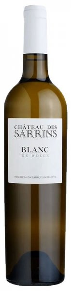 Вино Chateau des Sarrins, Domaine des Sarrins Blanc de Rolle IGP, 2020