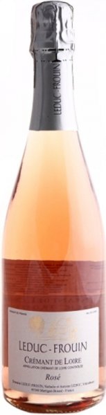 Игристое вино Domaine Leduc-Frouin, Cremant de Loire AOC Rose, 2019