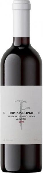 Вино Domaine Lipko, Saperavi & Pinot Noir & Syrah, 2020