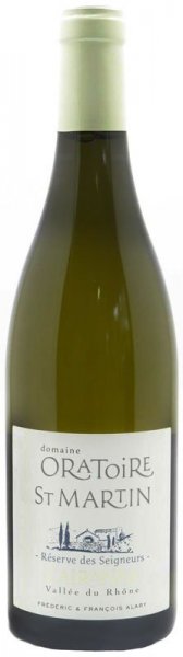 Вино Domaine Oratoire Saint Martin, "Reserve des Seigneurs" Blanc, Cairanne AOC, 2020
