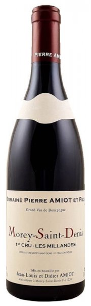 Вино Domaine Pierre Amiot et Fils, Morey-Saint-Denis 1er Cru "Les Millandes" AOC, 2016