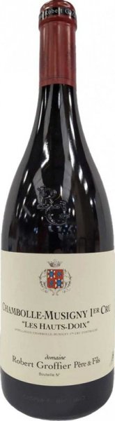 Вино Domaine Robert Groffier Pere & Fils, Chambolle-Musigny 1er Cru "Les Hauts-Doix" AOC, 2017