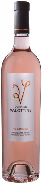 Вино "Domaine Valottine" Rose, Coteaux d'Aix-En-Provence AOP, 2020