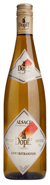 Вино Dopff au Moulin, Gewurztraminer de Riquewihr, Alsace AOC, 2016, 375 мл