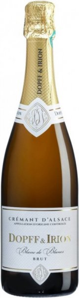 Игристое вино Dopff & Iron, Cremant d'Alsace AOC Brut Blanc de Blanc, 2019