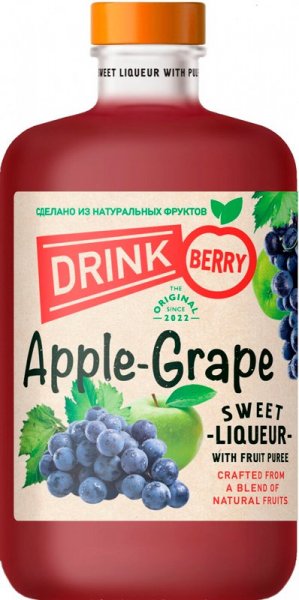 Ликер "Drinkberry" Apple-Grape, 0.5 л