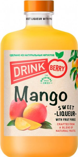 Ликер "Drinkberry" Mango, 0.5 л
