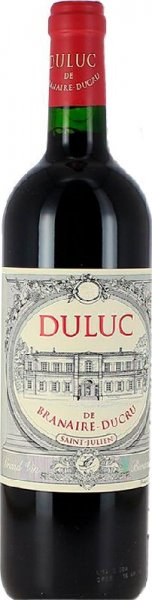 Вино "Duluc" de Branaire-Ducru, Saint-Julien AOC, 2017
