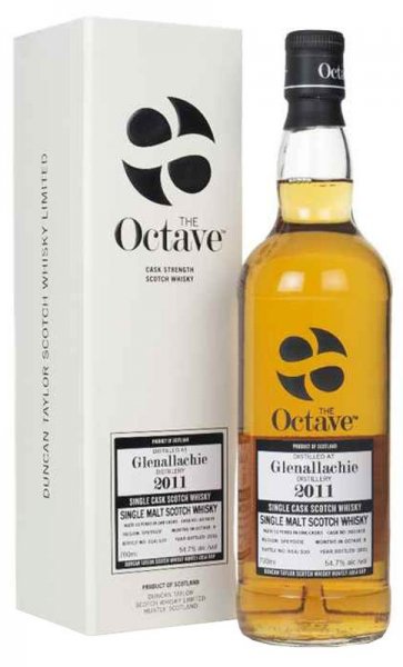 Виски Duncan Taylor, "The Octave Collection" Glenallachie, 10 Years Old, 2011, gift box, 0.7 л