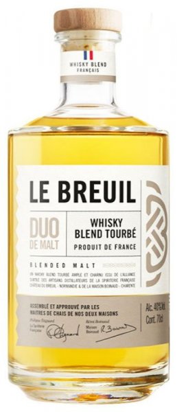 Виски Le Breuil, Duo De Malt Blend Tourbe, 0.7 л