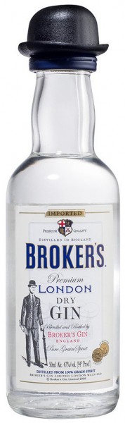 Джин "Broker's", 50 мл