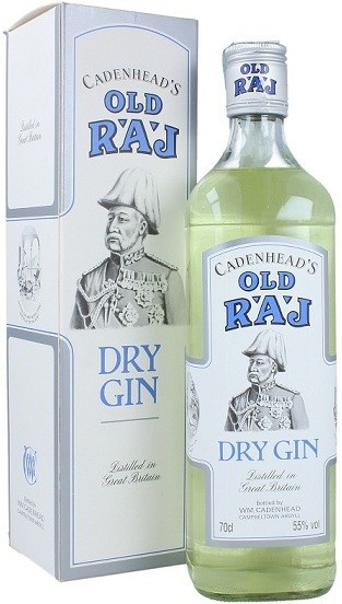 Джин Cadenhead, "Old Raj" Dry Gin (Blue Label), gift box, 0.7 л