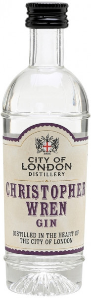 Джин "Christopher Wren" London Dry Gin, 50 мл