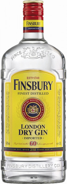 Джин "Finsbury" 60%, 1 л