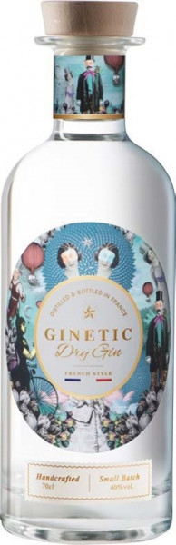 Джин "Ginetic" Dry Gin, 0.7 л