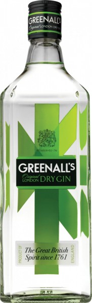 Джин "Greenall's" Original London Dry, 1 л