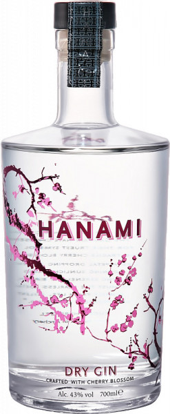 Джин "Hanami" Dry Gin, 0.7 л