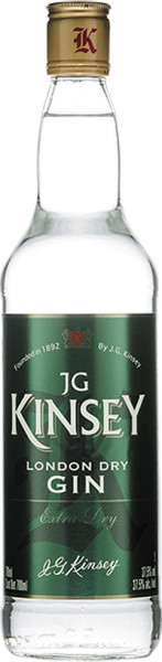Джин "Kinsey" London Dry Gin, 0.7 л