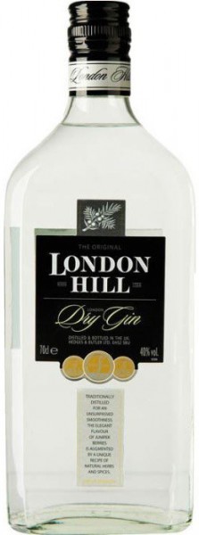 Джин "London Hill" Dry Gin, 0.7 л