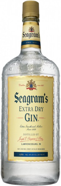 Джин "Seagram's" Extra Dry, 1 л