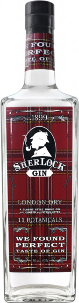 Джин "Sherlock" Dry Gin, 0.5 л