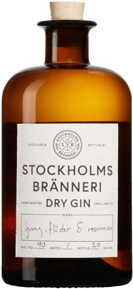 Джин Stockholms Branneri, Dry Gin, 0.5 л