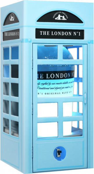Джин "The London №1" Original Blue Gin, gift box "Phone Station", 0.7 л