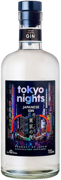 Джин "Tokyo Nights" Gin, 0.7 л
