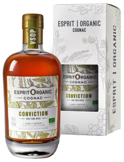 Коньяк "Esprit Organic" VSOP, gift box, 0.7 л