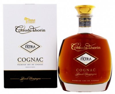 Коньяк "Claude Thorin" Extra, Cognac Grande Champagne AOC, gift box, 0.7 л
