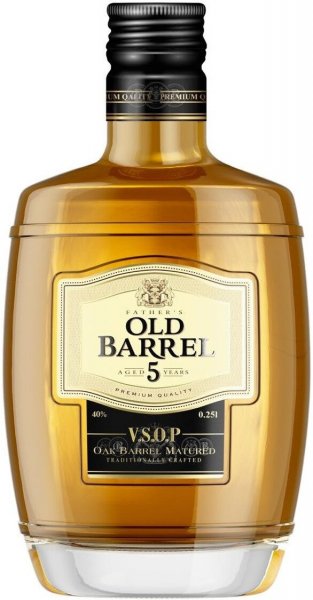 Коньяк Father's Old Barrel, 5 years old, 250 мл