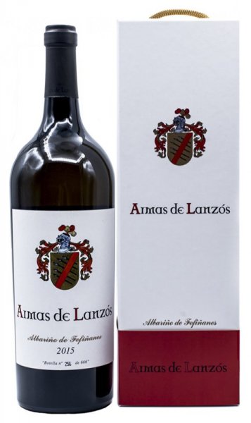 Вино Fefinanes, "Armas de Lanzos", Rias Baixas DO, 2015, gift box, 1.5 л