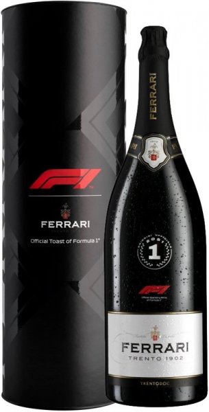 Игристое вино Ferrari, Brut "Limited Edition Formula 1", Trento DOC, gift box, 3 л