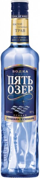 Водка "Five Lakes" Special, 0.7 л