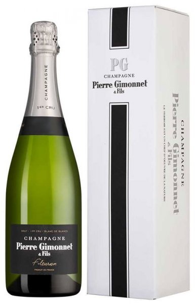Шампанское Pierre Gimonnet & Fils, "Fleuron" Blanc de Blancs Brut 1er Cru, Champagne AOC, 2017, gift box