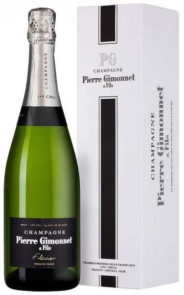 Шампанское Pierre Gimonnet & Fils, "Fleuron" Blanc de Blancs Brut 1er Cru, Champagne AOC, 2018, gift box