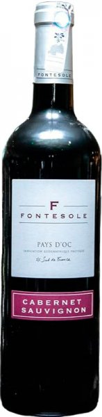 Вино "Fontesole" Cabernet Sauvignon, Pays d'Oc IGP