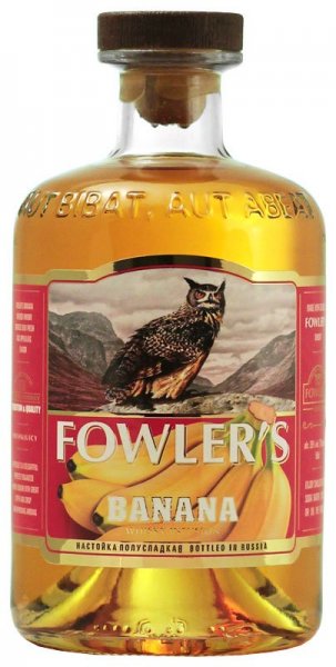 Висковый напиток "Fowler's" Banana, 0.5 л