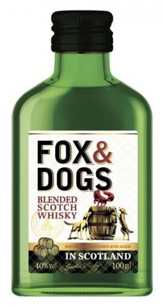 Виски "Fox and Dogs" (Russia), 100 мл