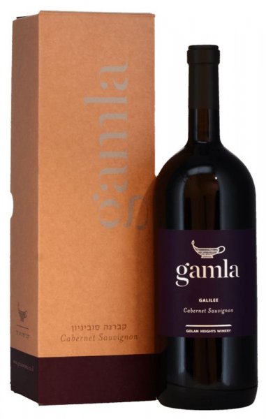 Вино Golan Heights, "Gamla" Cabernet Sauvignon, 2020, gift box, 1.5 л