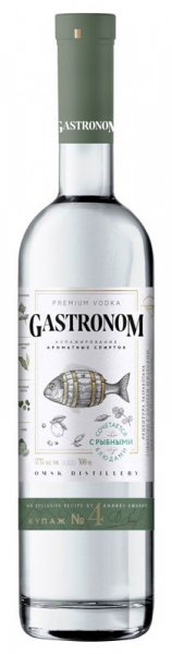 Водка "Gastronom" Blend №4 for Fish Dishes, 0.5 л